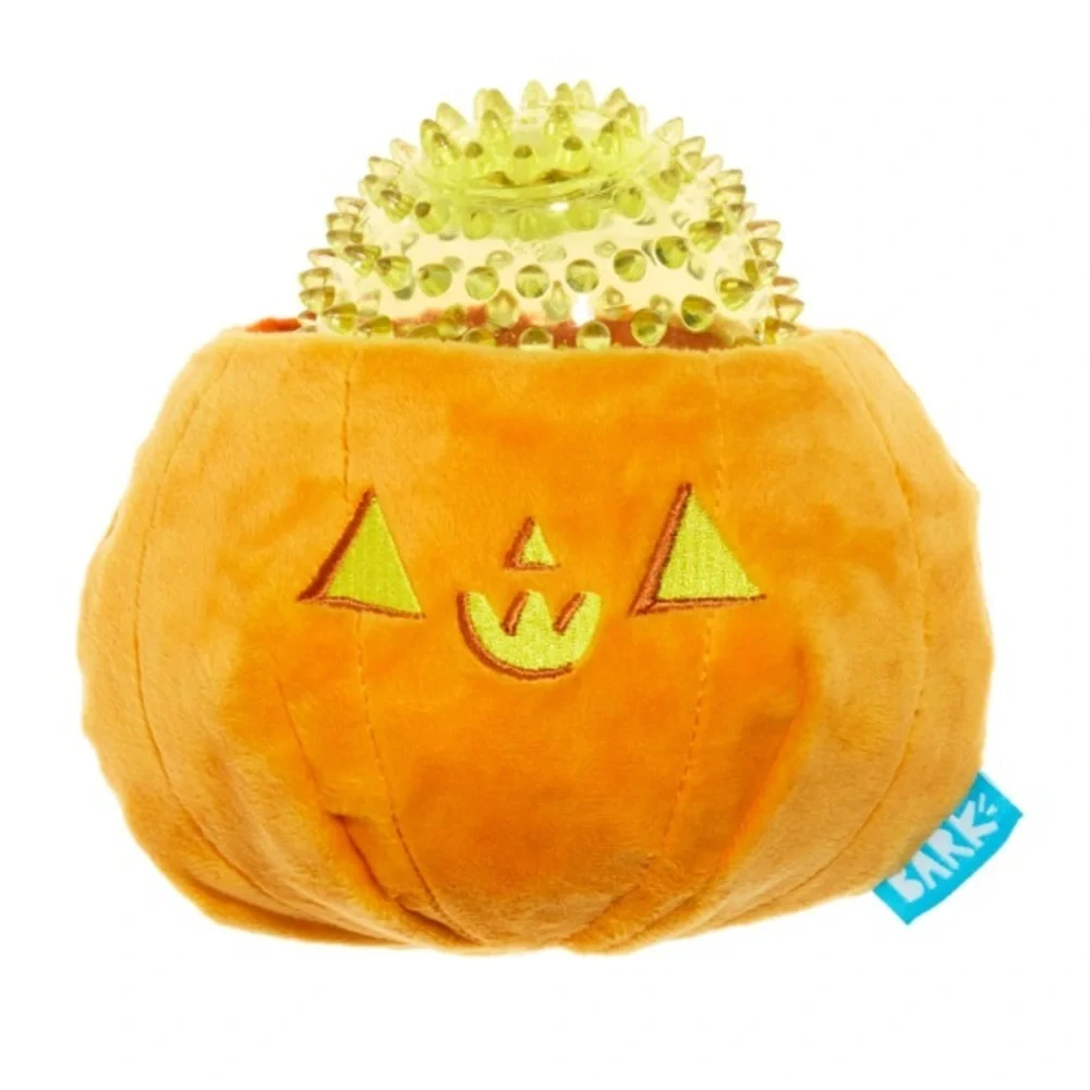 Bark Spike-O'-Lantern Dog Toy NWT